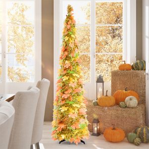 Collapsible Pop Up Orange Maple Tree